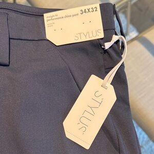 STYLUS Dark Blue Chino Pants